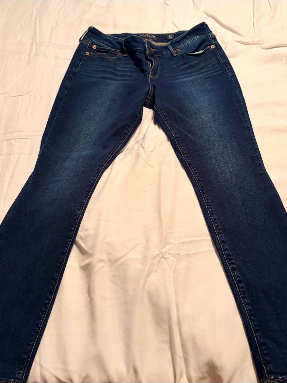 Lucky Brand Women's Dark Indigo Skinny Jeans